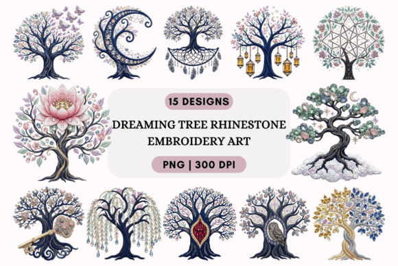 Dreaming Tree Rhinestone Embroidery Art Review
