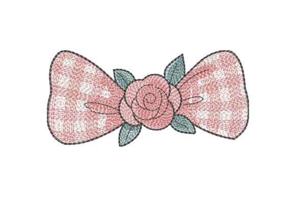 Floral Bow Embroidery Design Set Review