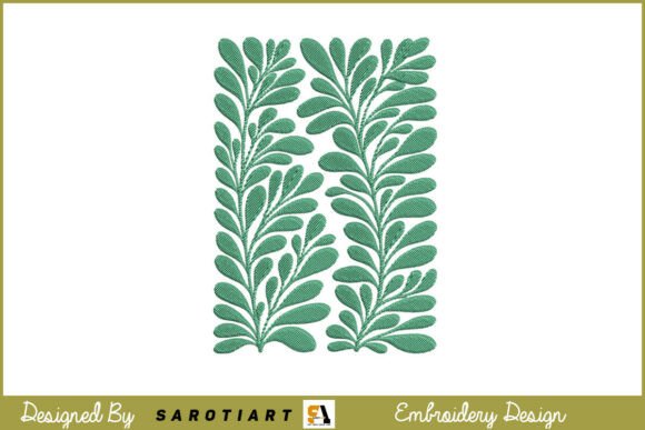 Leaf Boho Style Embroidery Design Review