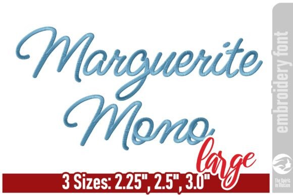 Marguerite Monoline Embroidery Font - L Review