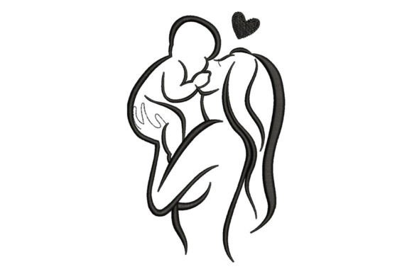 Mother and Baby Love Embroidery Design Review
