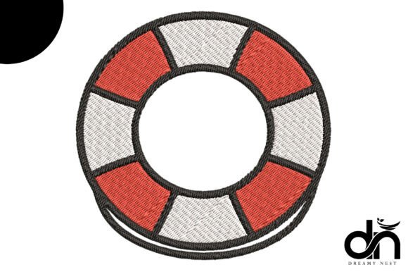 Nautical Lifebuoy Embroidery Design Review