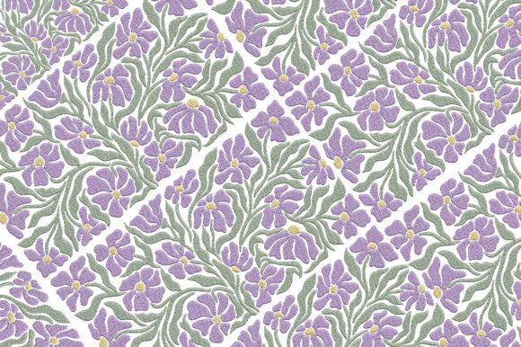 Purple Petals Embroidery Design Review