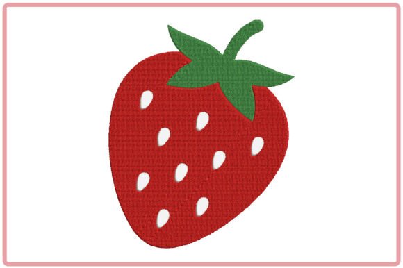 Red Strawberry Embroidery Design Review