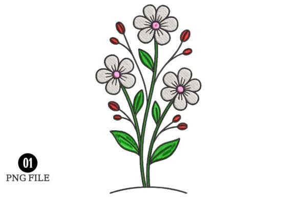 Simple Floral Embroidery Design Review